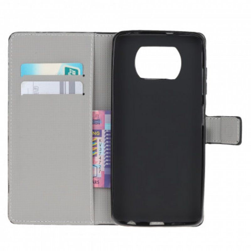 Etui Folio do Poco X3 / X3 Pro / X3 NFC Flaga Usa