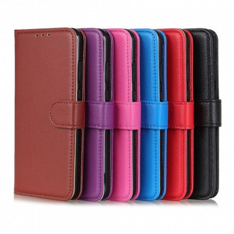 Etui Folio do Poco X3 / X3 Pro / X3 NFC Sztuczna Skóra Liczi