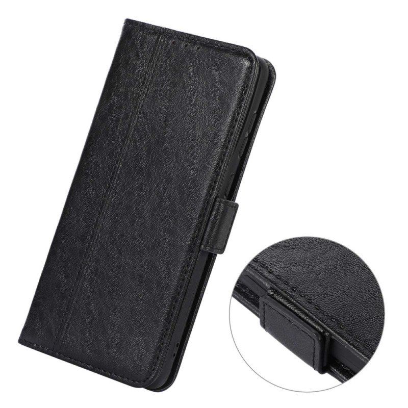 Etui Folio do Poco X4 Pro 5G Stylowa Skórzana Moda