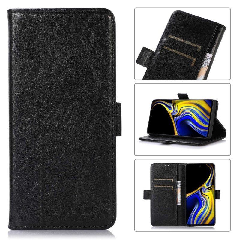 Etui Folio do Poco X4 Pro 5G Stylowa Skórzana Moda