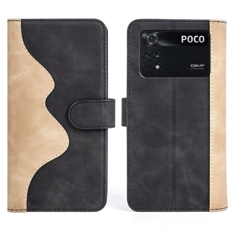 Etui Folio do Poco X4 Pro 5G Wzór Graficzny