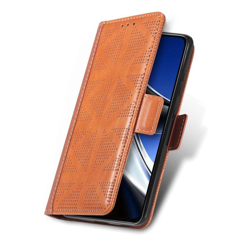 Etui Folio do Poco X4 Pro 5G Zabytkowy Styl