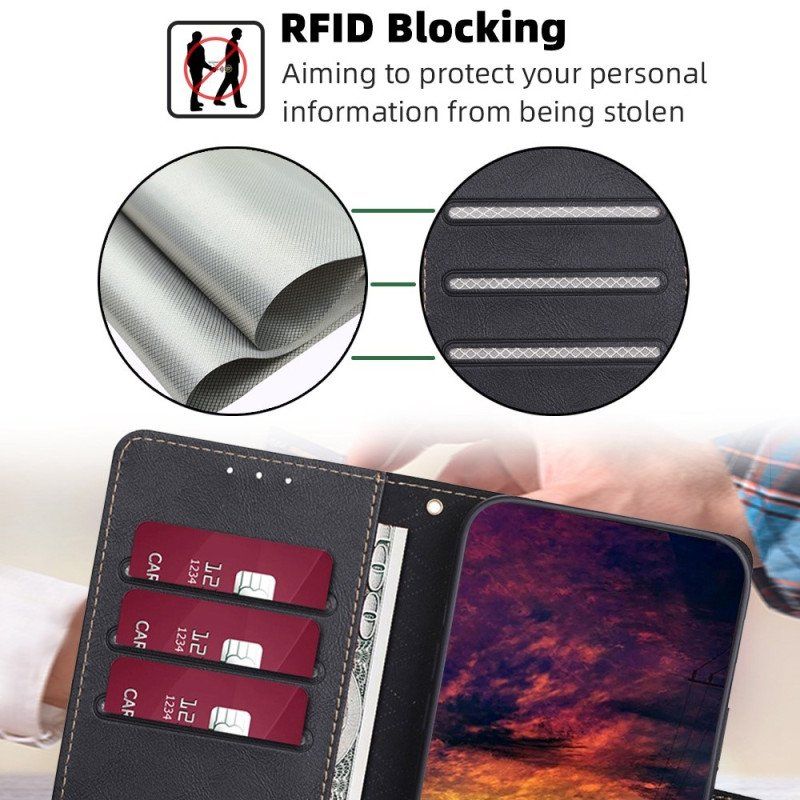 Etui Folio do Poco X5 5G Klasyczny Rfid