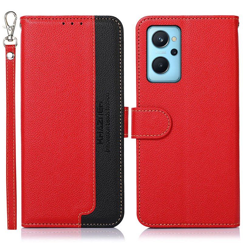 Etui Folio do Realme 9i Portfel Dwukolorowy