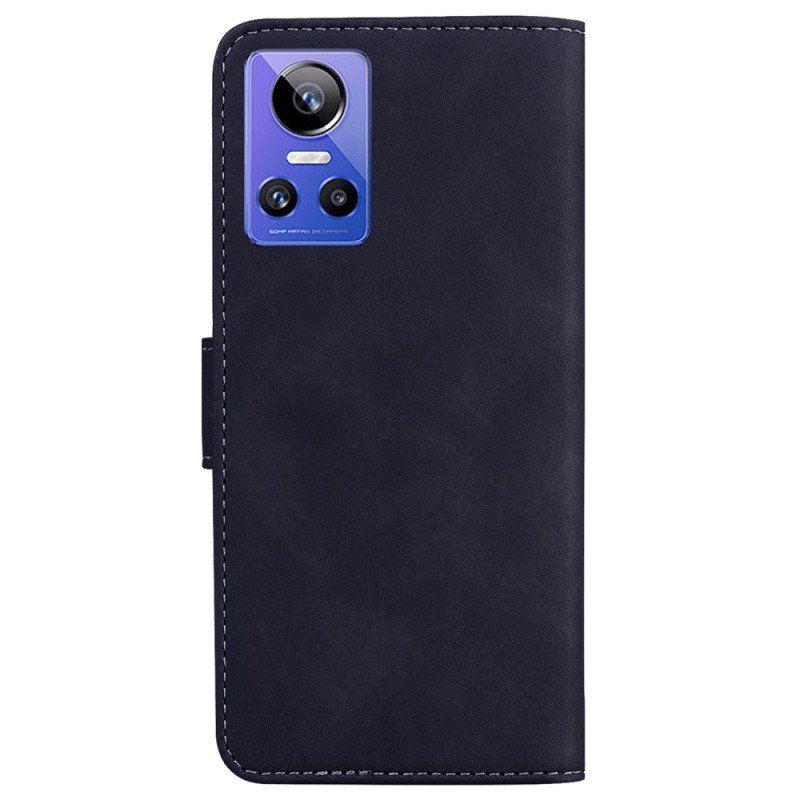 Etui Folio do Realme GT Neo 3 Wzór Motyla