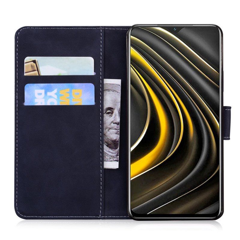 Etui Folio do Realme GT Neo 3 Wzór Motyla