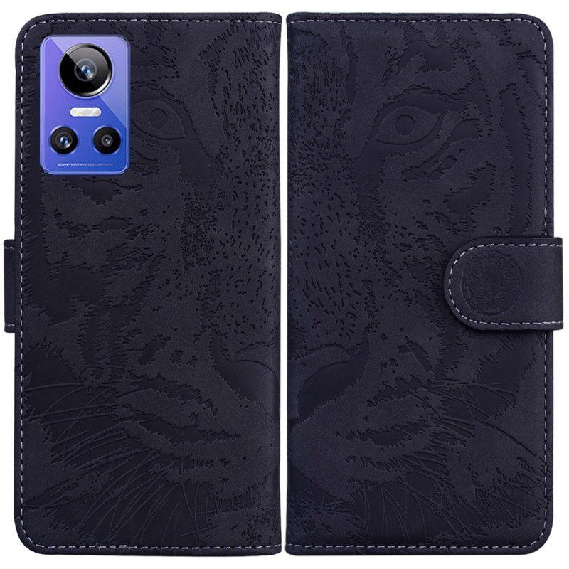 Etui Folio do Realme GT Neo 3 Wzór Tygrysa