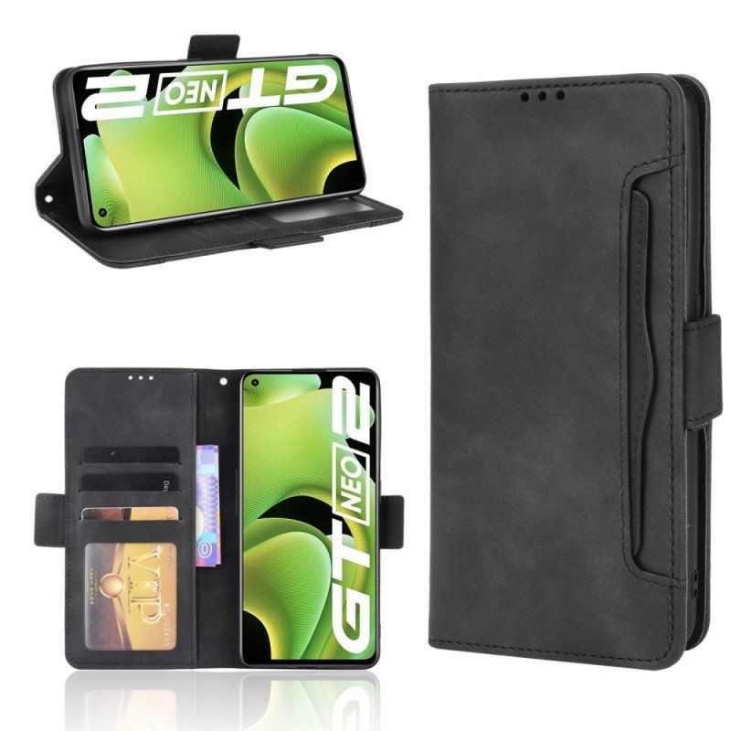 Etui Folio do Realme GT Neo 3T / Neo 2 Wielokartowa Klasa Premier