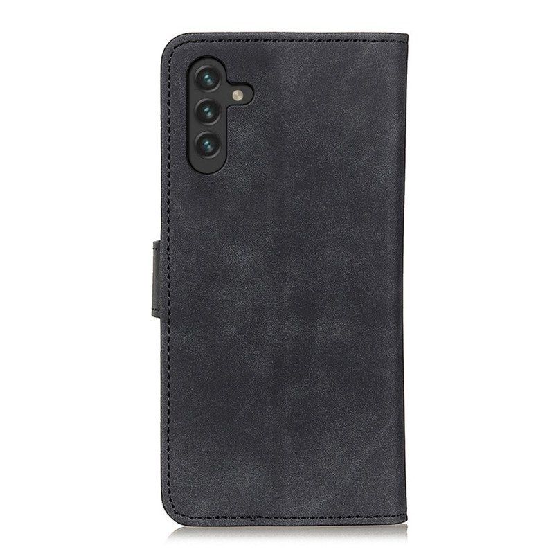 Etui Folio do Samsung Galaxy A13 5G / A04s Khazneh Efekt Skóry W Stylu Vintage