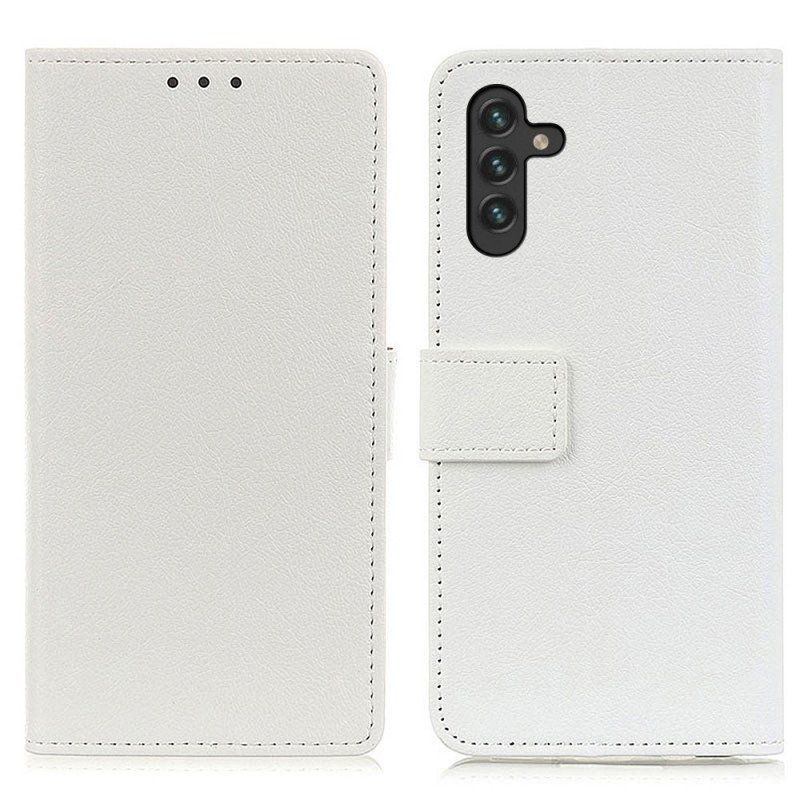 Etui Folio do Samsung Galaxy A13 5G / A04s Klasyczny Efekt Skóry