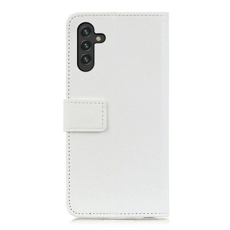 Etui Folio do Samsung Galaxy A13 5G / A04s Klasyczny Efekt Skóry