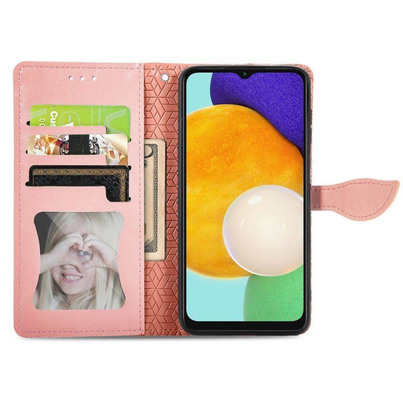 Etui Folio do Samsung Galaxy A13 5G / A04s Plemienne Liście