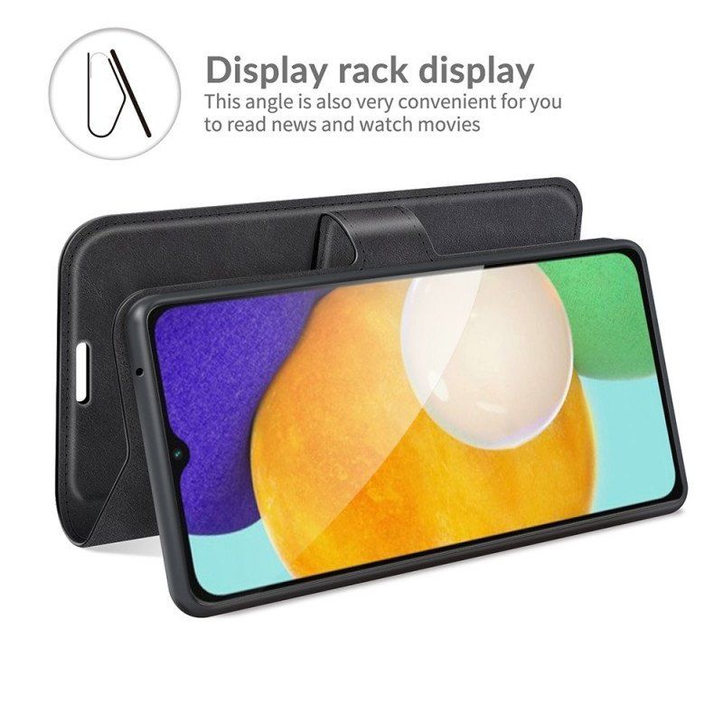 Etui Folio do Samsung Galaxy A13 5G / A04s Wąski Krój Ze Sztucznej Skóry