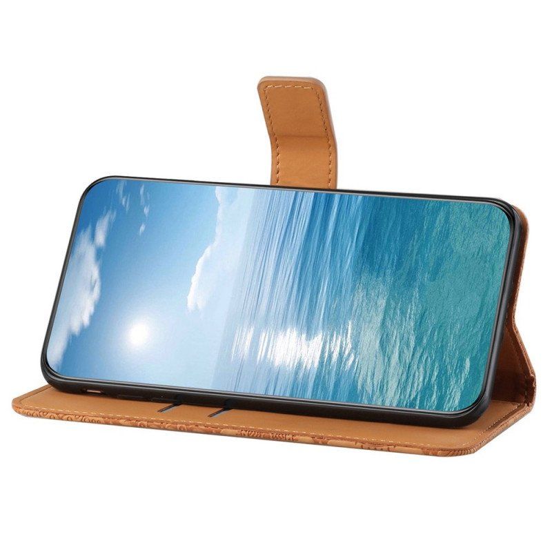 Etui Folio do Samsung Galaxy A13 Wzór Gobelinu