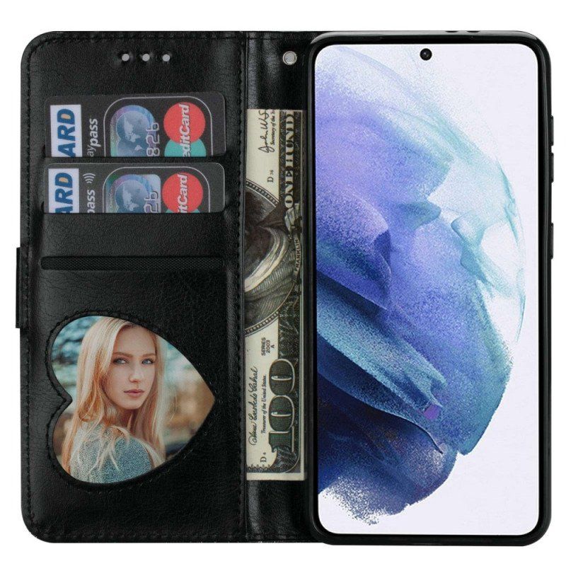 Etui Folio do Samsung Galaxy A14 / A14 5G Cekinowy Brokatowy Styl