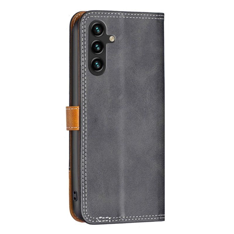 Etui Folio do Samsung Galaxy A14 / A14 5G Klasyczny Kolor Binfena