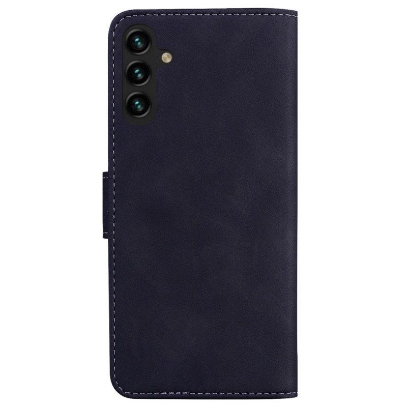 Etui Folio do Samsung Galaxy A14 / A14 5G Odsłonięte Szwy