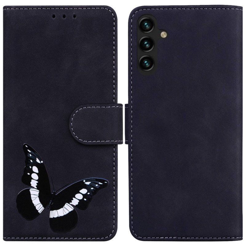 Etui Folio do Samsung Galaxy A14 / A14 5G Projekt Motyla