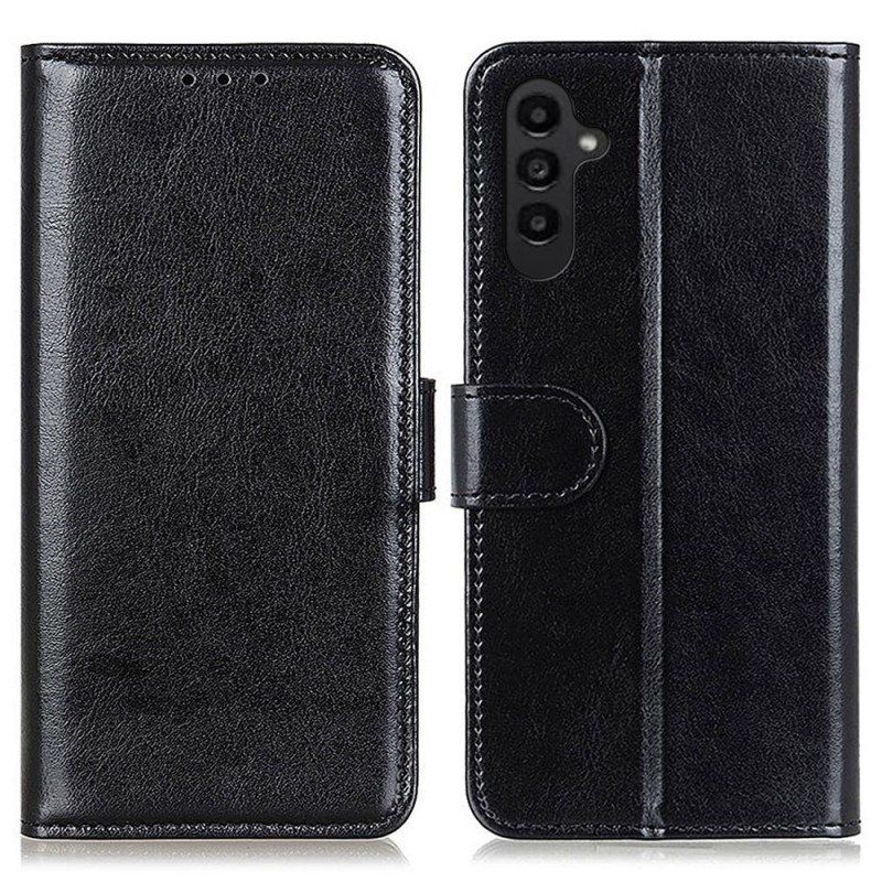 Etui Folio do Samsung Galaxy A14 / A14 5G Sztuczna Skóra Lakierowana