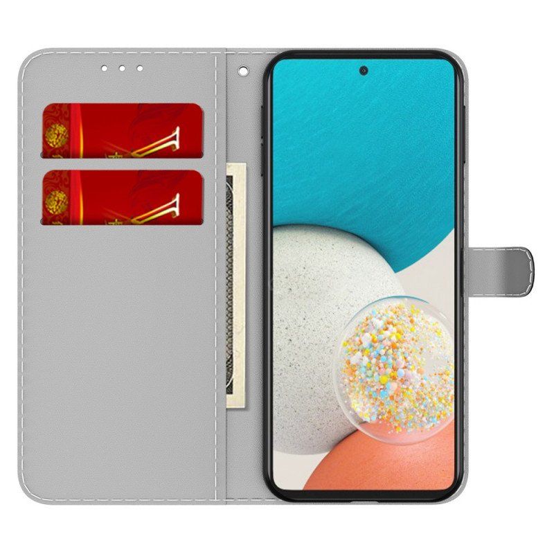 Etui Folio do Samsung Galaxy A53 5G Abstrakcyjny Wzór