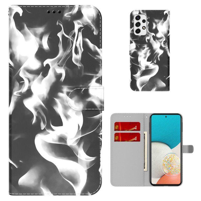 Etui Folio do Samsung Galaxy A53 5G Abstrakcyjny Wzór