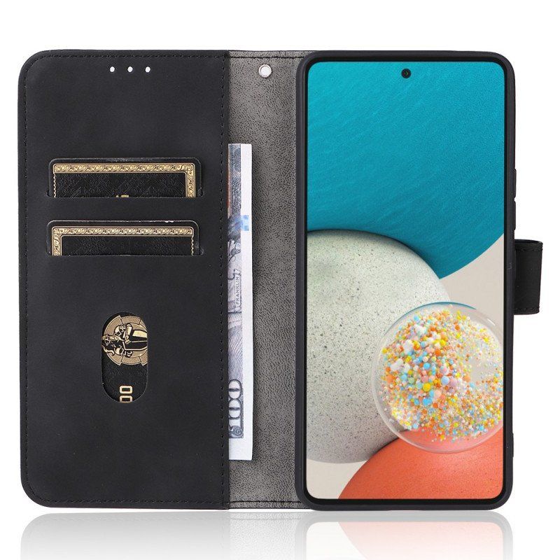 Etui Folio do Samsung Galaxy A53 5G Dotyk Skóry