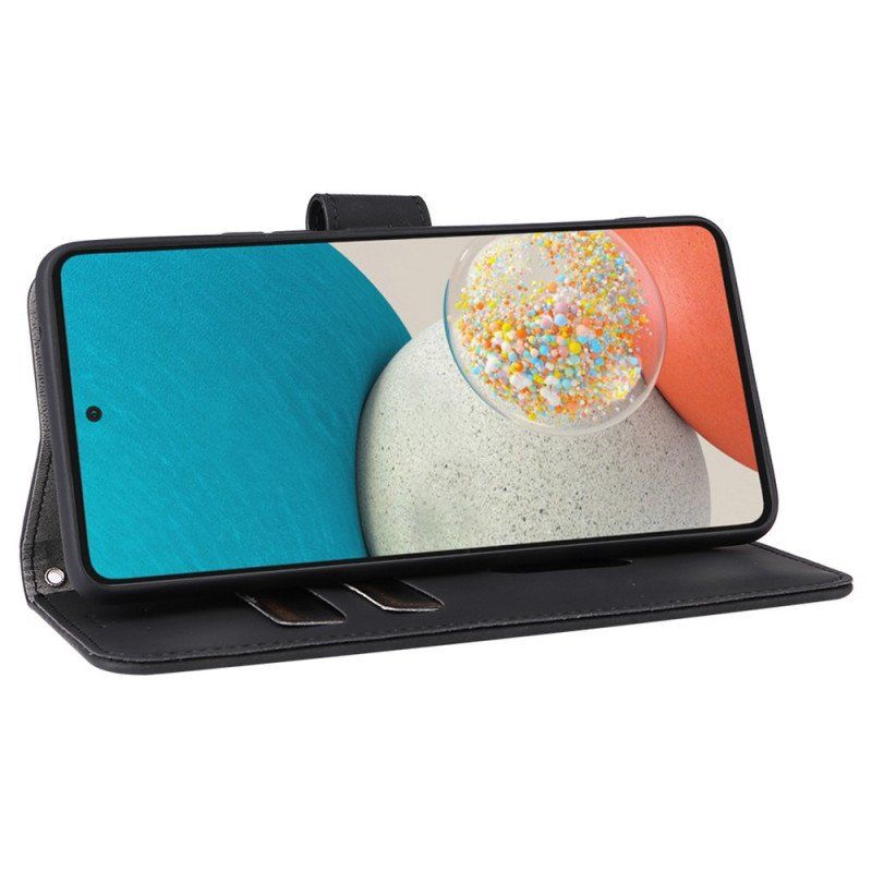 Etui Folio do Samsung Galaxy A53 5G Dotyk Skóry