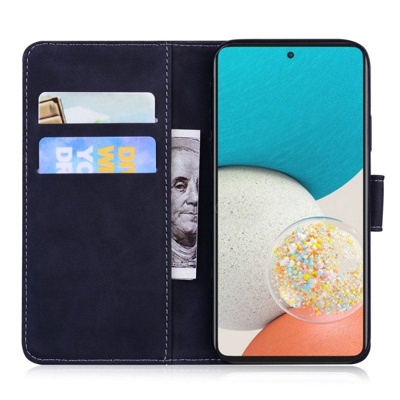 Etui Folio do Samsung Galaxy A53 5G Jednolity Kolor