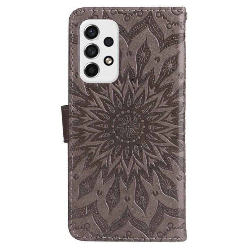 Etui Folio do Samsung Galaxy A53 5G Słonecznik