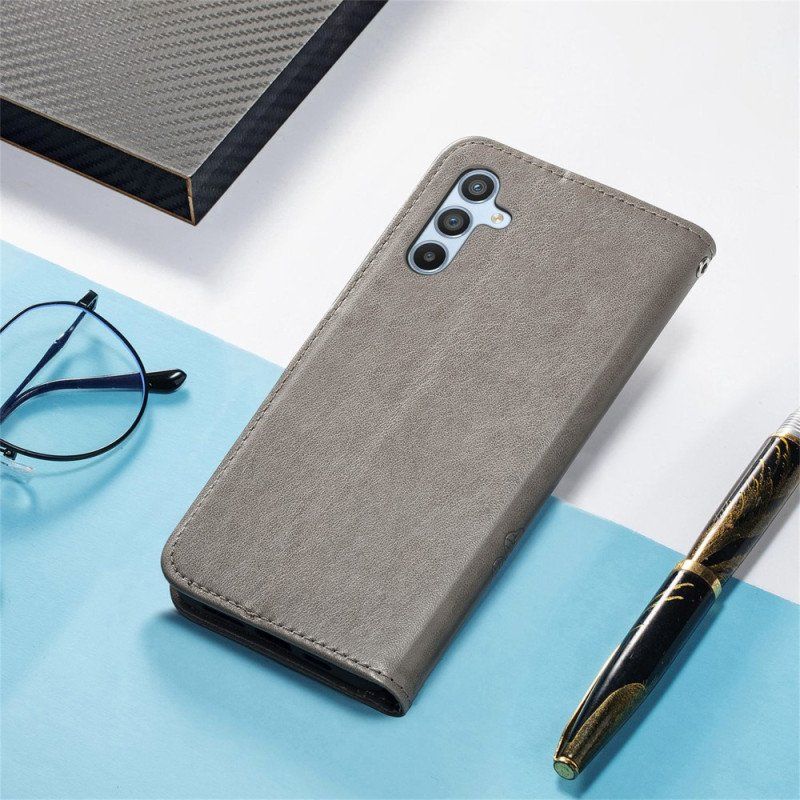 Etui Folio do Samsung Galaxy A54 5G Czterolistna Koniczyna