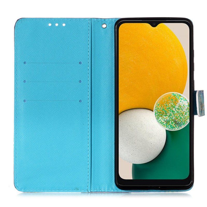 Etui Folio do Samsung Galaxy A54 5G Łapacz Snów Ze Smyczą