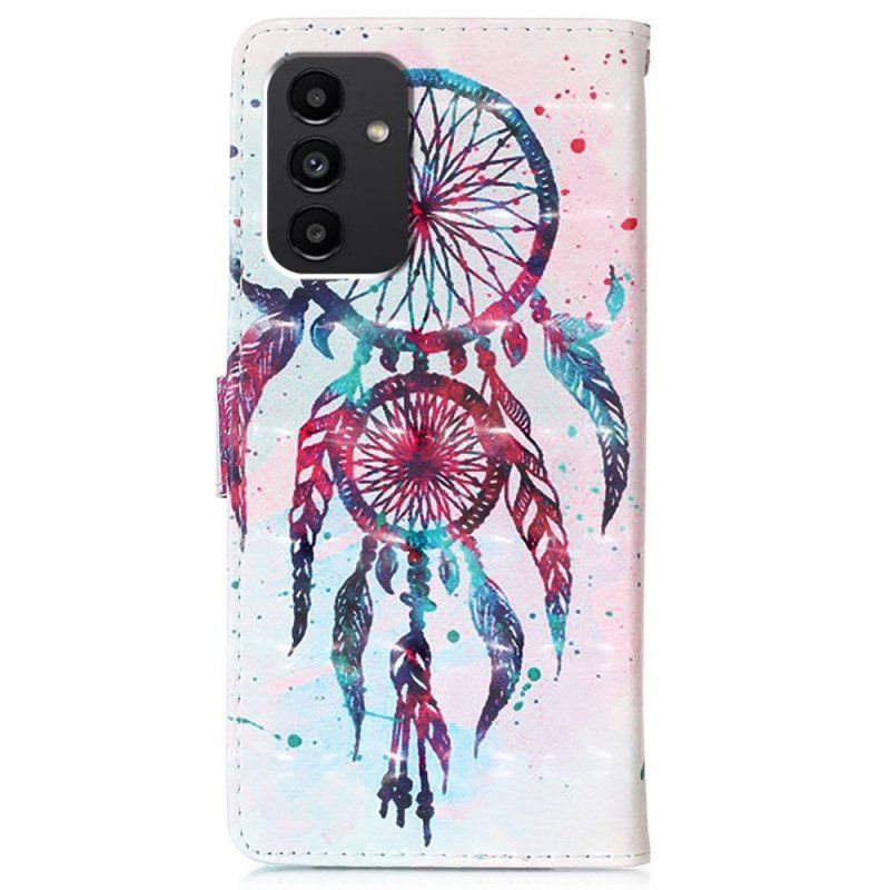 Etui Folio do Samsung Galaxy A54 5G Łapacz Snów Ze Smyczą