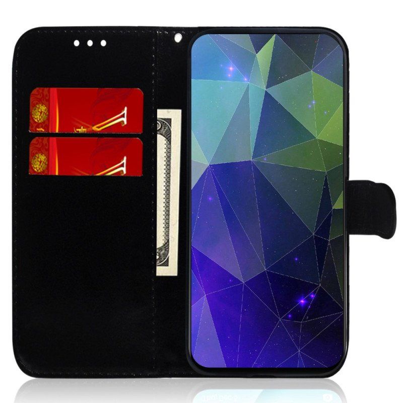 Etui Folio do Samsung Galaxy A54 5G Lustro I Smycz