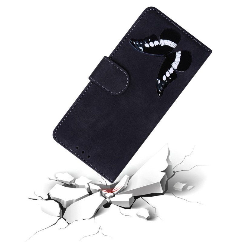 Etui Folio do Samsung Galaxy A54 5G Motyl