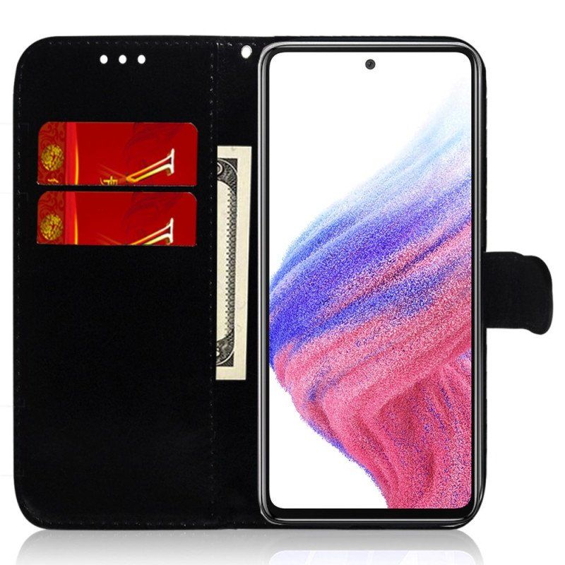 Etui Folio do Samsung Galaxy A54 5G Styl Dyskotekowy