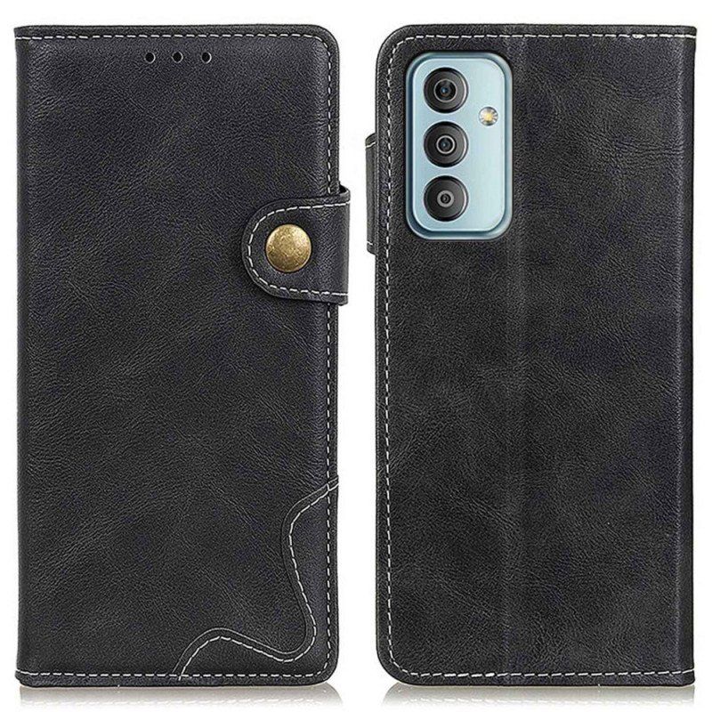 Etui Folio do Samsung Galaxy M13 Artystyczny Guzik