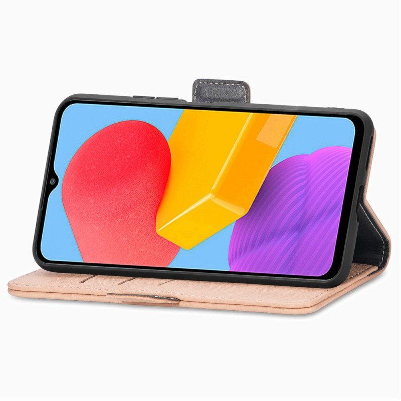 Etui Folio do Samsung Galaxy M13 Kwiaty 3d