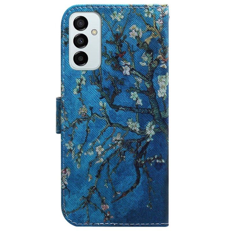 Etui Folio do Samsung Galaxy M13 Kwitnące Gałęzie