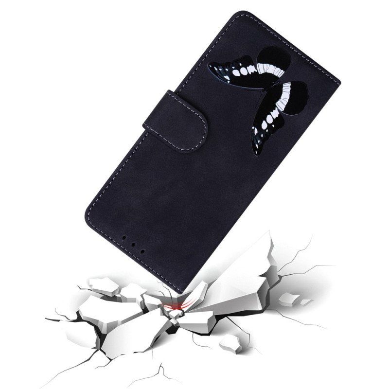 Etui Folio do Samsung Galaxy M13 Motyl