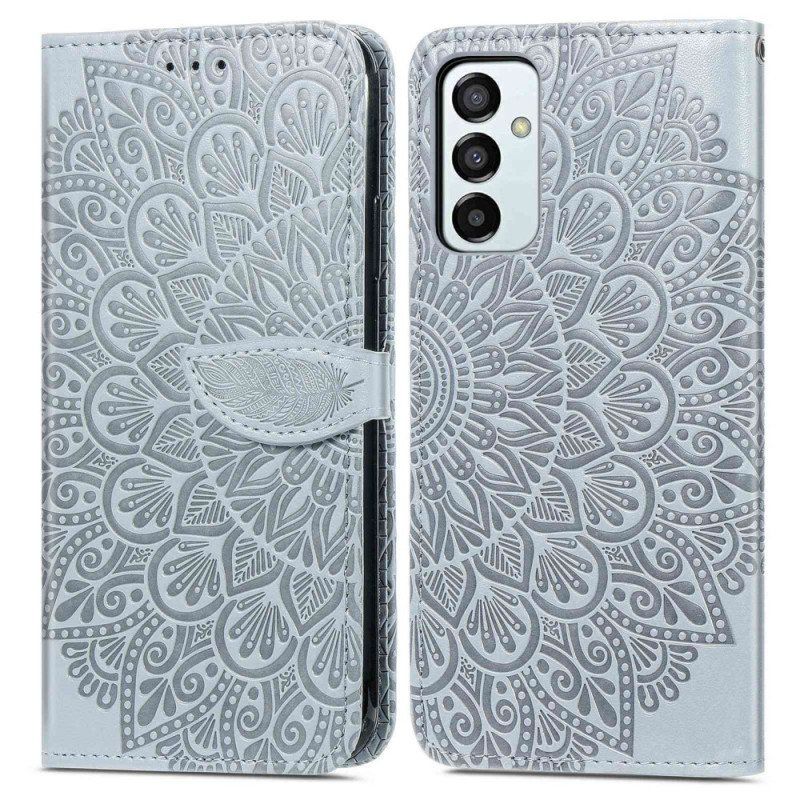 Etui Folio do Samsung Galaxy M13 Plemienne Liście