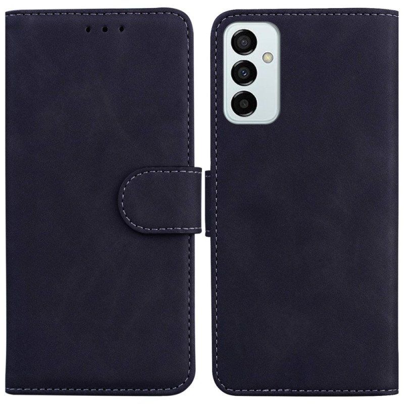 Etui Folio do Samsung Galaxy M13 Skórzany Efekt Couture