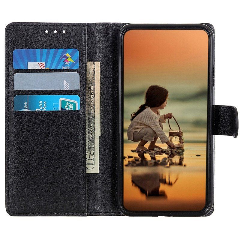 Etui Folio do Samsung Galaxy M13 Tradycyjna Sztuczna Skóra