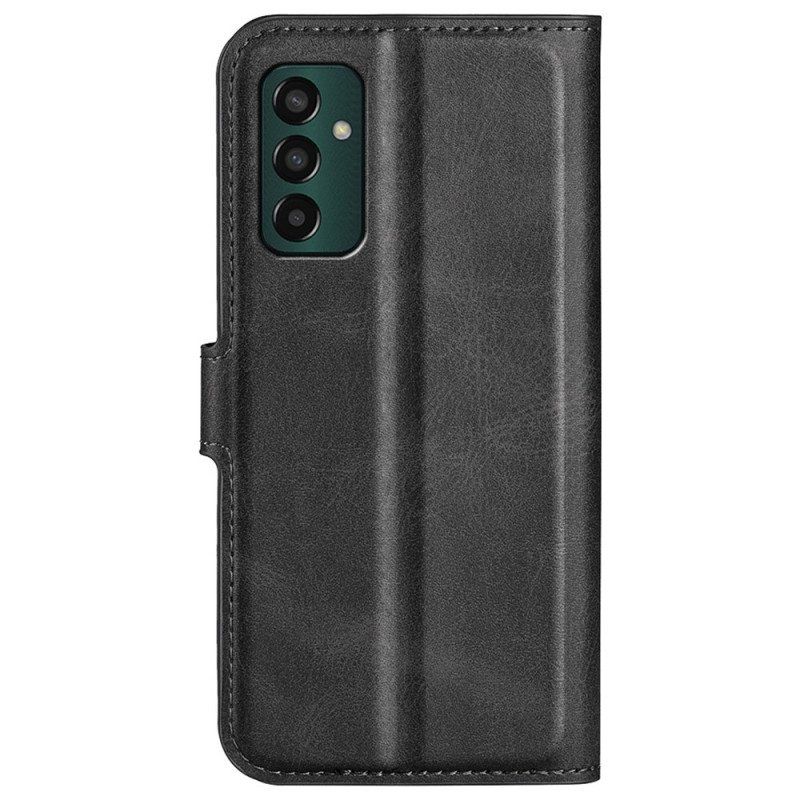 Etui Folio do Samsung Galaxy M13 Wąski Efekt Skóry