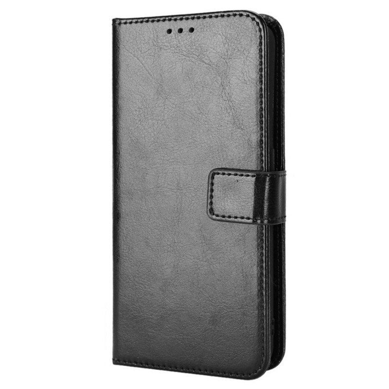 Etui Folio do Samsung Galaxy M23 5G Błyszcząca Sztuczna Skóra