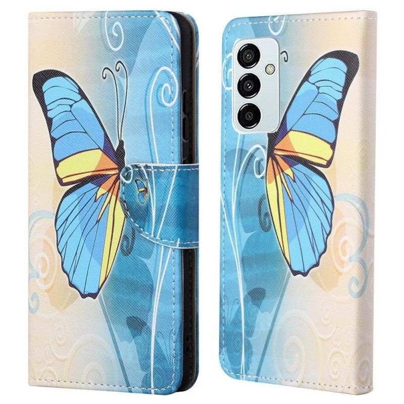 Etui Folio do Samsung Galaxy M23 5G Królewski Motyl