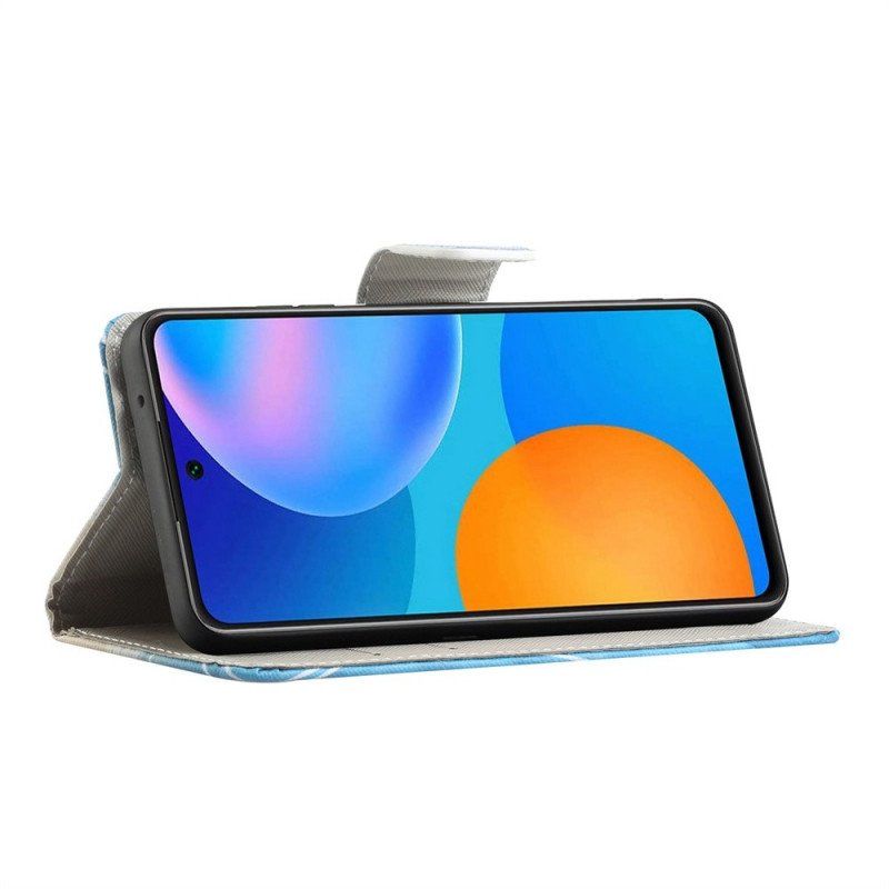 Etui Folio do Samsung Galaxy M23 5G Królewski Motyl