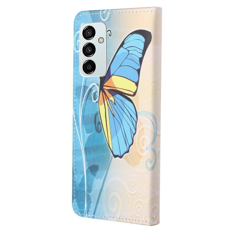 Etui Folio do Samsung Galaxy M23 5G Królewski Motyl