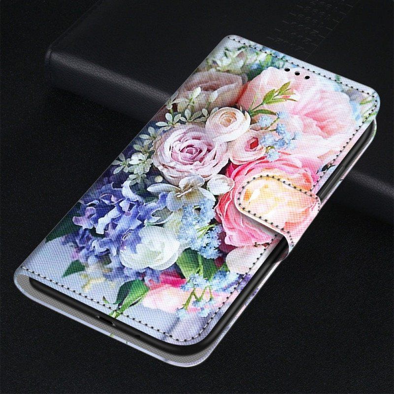 Etui Folio do Samsung Galaxy M23 5G Kwiatowy Cud