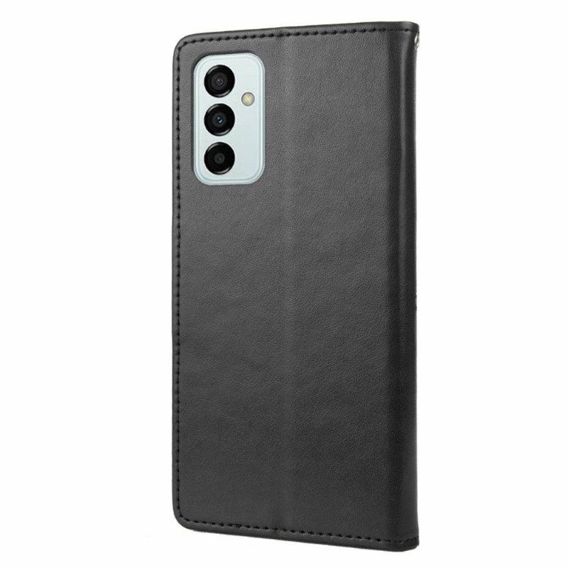 Etui Folio do Samsung Galaxy M23 5G Motyle I Kwiaty