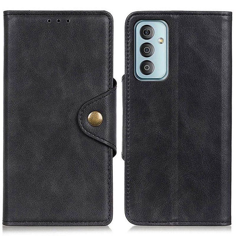 Etui Folio do Samsung Galaxy M23 5G Przycisk Magnetyczny